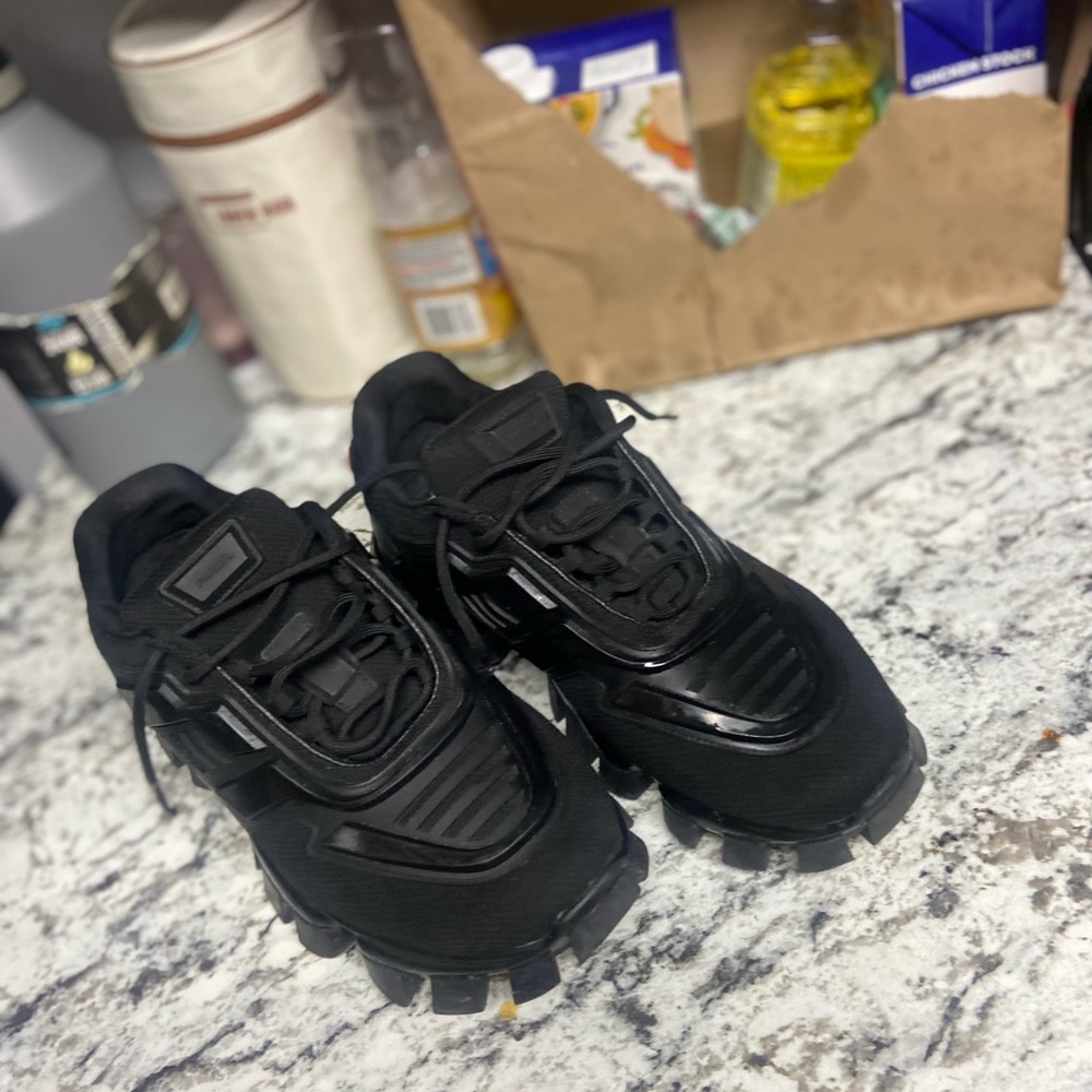 Black Athletic Sneakers - Picture 2 of 12